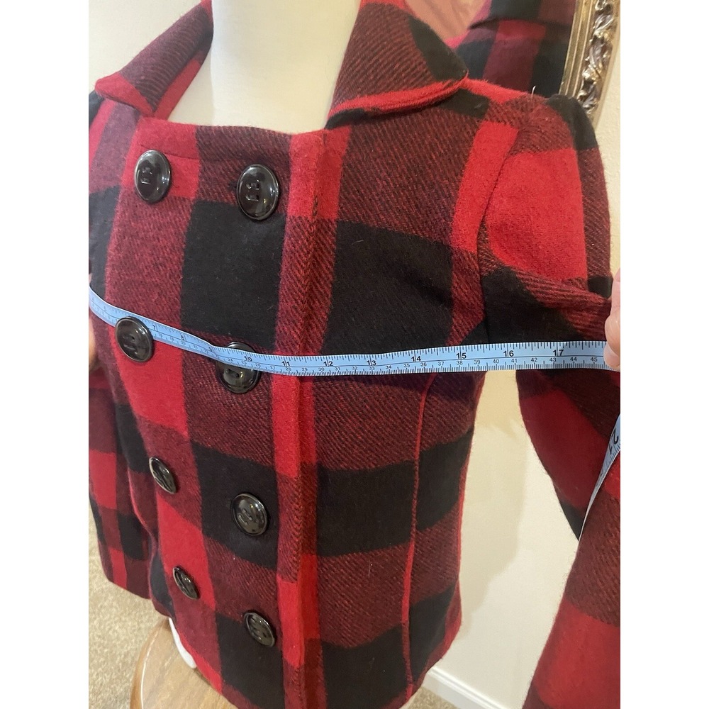 Classic Relativity Blazer Jacket Wool Buffalo Pla… - image 5